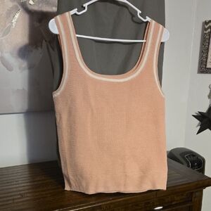 *4 For $20* White Birch Pink Sleeveless Knit Top